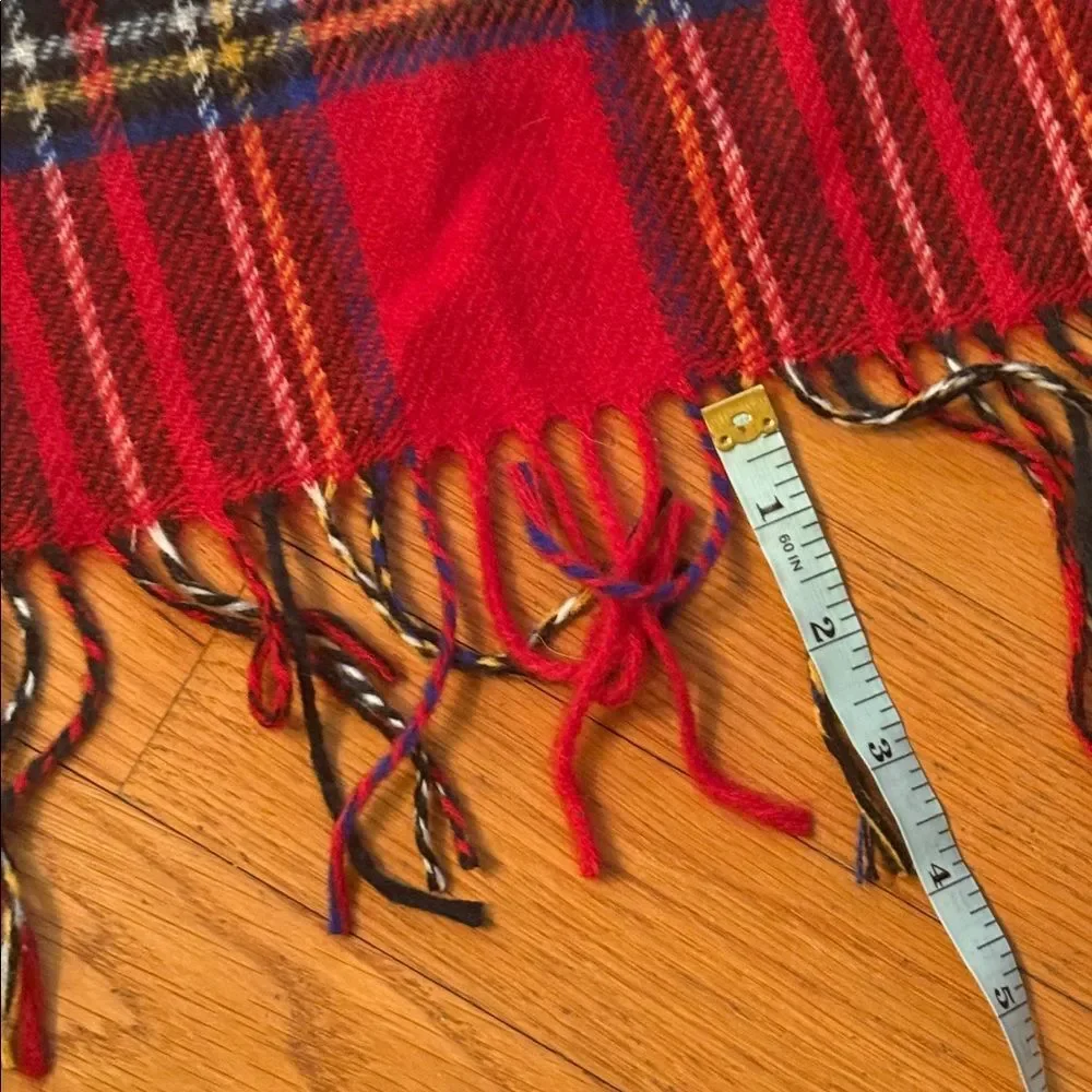 Unisex Italian Tartan Scarf!